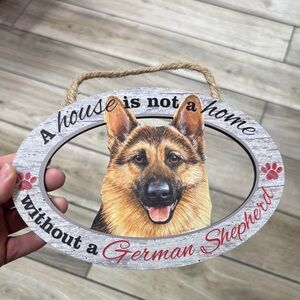 German Shepherd Hanging Sign